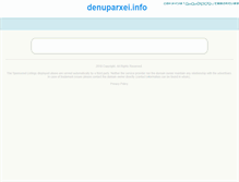 Tablet Screenshot of denuparxei.info